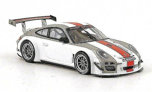 Porsche 911 GT3 1/43 Minichamps R grau /weiss/rot modellautos
