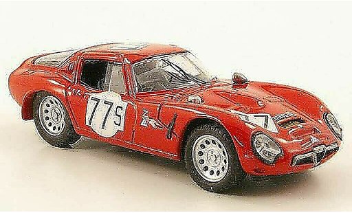Alfa Romeo Giulia TZ2 1/43 Best No.77 Nurburgring 1966 modellautos