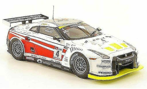 Nissan Skyline R35 1/43 Ebbro GT-R GT1 No.4 Swiss Racing Team 2010 modellautos