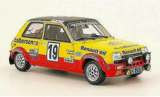 Renault 5 Alpine 1/18 Ottomobile no.19 calberson rallye monte carlo 1978 ragnotti/andre modellautos