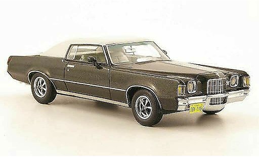 Pontiac Grand Prix Hardtop 1/43 Neo Coupe schwarz-vert/weiss 1972 modellautos