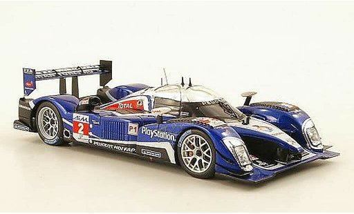 Peugeot 908 2010 1/43 Spark HDI-FAP No.2 Play Station 1000 Km Zhuhai ILMC modellautos