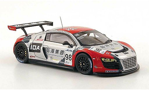 Audi R8 lms 1/43 Spark No.98 KK Performance ILMC 1000km Zhuhai 2010 modellautos
