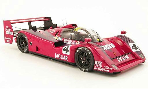Jaguar XJ R14 1/18 Spark no.4 silk cut d.warwick/a.wallace le mans test 1991 modellautos