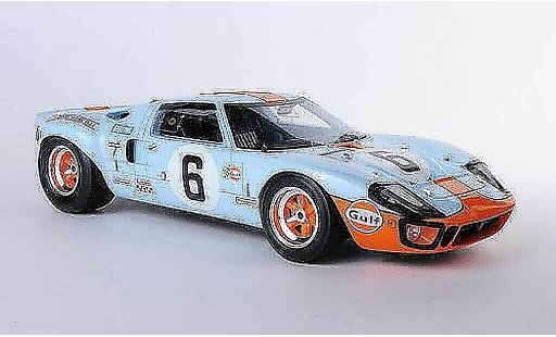 Ford GT40 Mk I 1/18 Spark GT 40 No.6 Gulf J.Ickx / J.Oliver 24h Le Mans 1969 modellautos