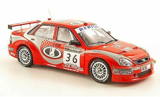 Lada Priora WTCC 2009 1/43 DIP Models No.36 Sport modellautos