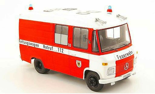 Mercedes L408 Base 1/43 Schuco pompier Dortmund - Rettungswagen modellautos