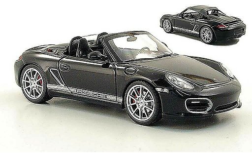 Porsche 718 Spyder 1/43 Minichamps schwarz 2010 modellautos