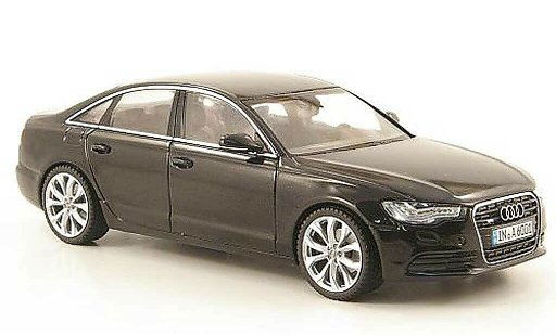Audi A6 berline 1/43 Schuco 2011 (C7) schwarz 2011 modellautos