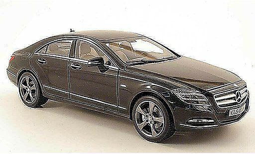 Mercedes Classe CLS Base 1/18 Norev (c218) schwarz 2011 modellautos