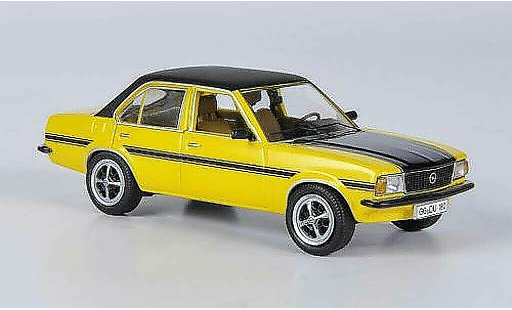 Opel Ascona B SR 1/43 Schuco gelb/schwarz modellautos