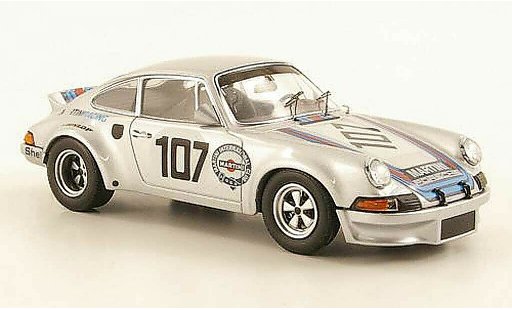 Porsche 911 Targa 1/43 Schuco Carrera 2.8 R No.107 Florio 1973 modellautos
