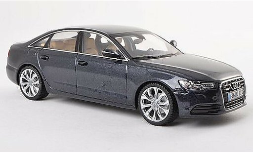 Audi A6 berline 1/43 Schuco (C7) blau-grau modellautos