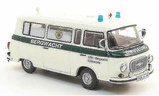 Barkas B 1000 secours 1/43 Schuco Bus DRK Bergwacht Grafenroda modellautos