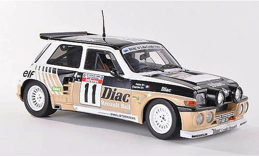 Renault 5 Turbo 1/18 Solido Maxi No.11 Diac Tour de Corse 198 modellautos