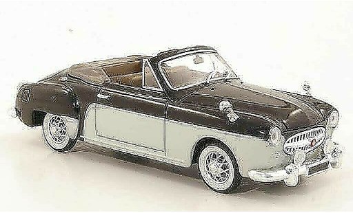 Renault Fregate Cabriolet 1/43 Solido Cabrio schwarz/weiss 1956 modellautos