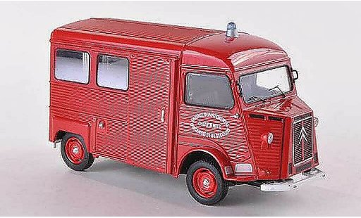 Citroen HY pompiers 1/43 Solido Feuerwehr 1969 modellautos