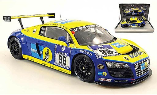 Audi R8 lms 1/18 Spark no.98 bilstein 24h nurburgring 2010 basseng / stippler / st&Atilde;&frac14;ck / rockenfeller modellautos