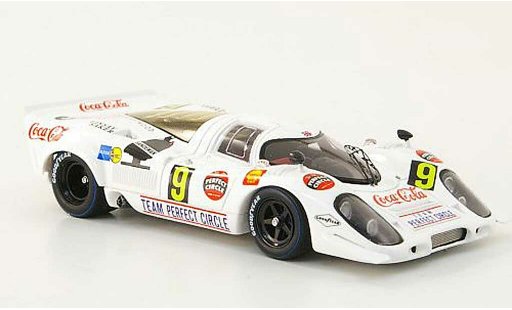 Porsche 917 1969 1/43 TrueScale Miniatures No.9 Team Perfect Circle/Coca-Cola 9h Kyalami modellautos