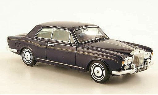 Rolls Royce Corniche Coupe 1/43 TrueScale Miniatures blau 1970 modellautos