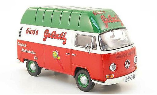 Volkswagen T2 A 1/43 Premium ClassiXXs Hochraumkastenwagen Ginos Gelati modellautos