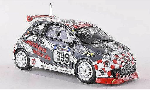 Fiat 500 Abarth 1/43 Minichamps Assetto No.399 Autohaus Winz VLN 2010 S.Winz/R.Winz modellautos