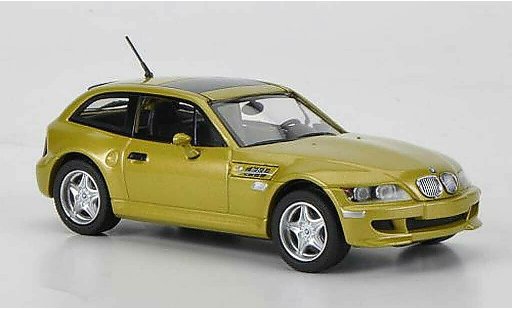 Bmw Z3 M Coupe 1/43 Minichamps (E36/8) gelb 2001 modellautos