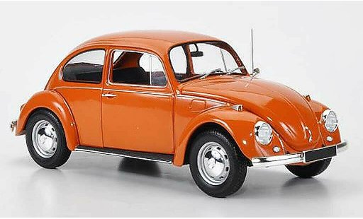 Volkswagen Kafer Base 1/18 Minichamps 1200 orange 1972 modellautos