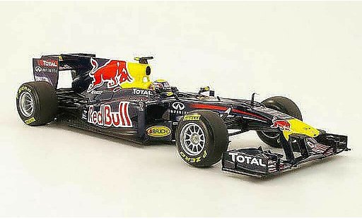 Renault F1 2011 1/18 Minichamps red bull no2 m.webber showcar modellautos