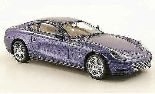 Ferrari 612 Scaglietti 1/43 Hot Wheels Elite blau (Elite) modellautos