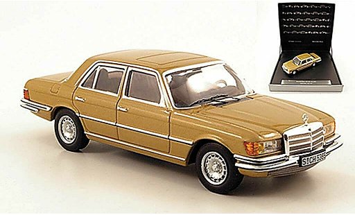 Mercedes 450 Base 1/43 IXO 6.9 (W116) beige 1975 modellautos