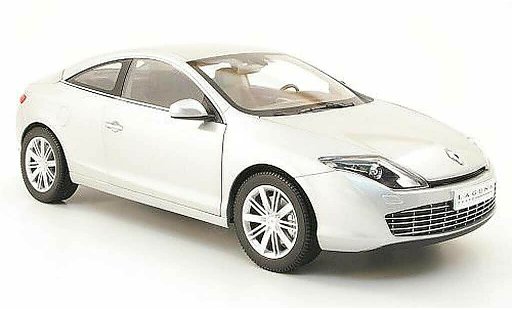 Renault Laguna Base 1/18 Norev coupe grau metallisee 2008 modellautos