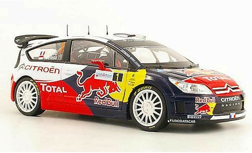 Citroen C4 WRC 2010 1/18 Norev No.1 Total / Red Bull S.Loeb / D.Elena Rally d'Alsace modellautos