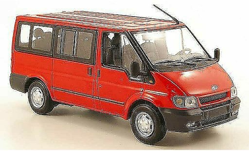 Ford Transit Kastenwagen 1/43 Minichamps Tourneo rot 2001 modellautos