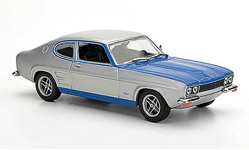 Ford Capri RS 2600 1/43 Minichamps MKI grau/blau 1972 modellautos