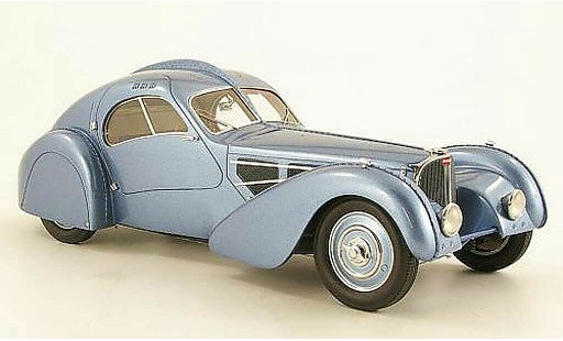Bugatti 57 Atlantic 1/18 Neo SC grau metallisee blau 1932 modellautos