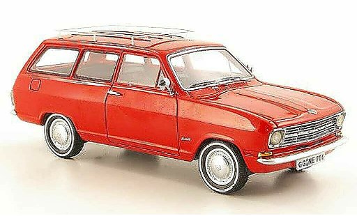 Opel Kadett B B 1/43 Neo Caravan rot 1971 modellautos