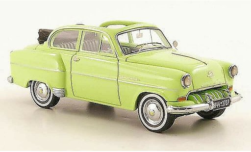 Opel Olympia Rekord 1/43 Neo Cabrio-Limousine gr&Atilde;&frac14;n 1954 modellautos