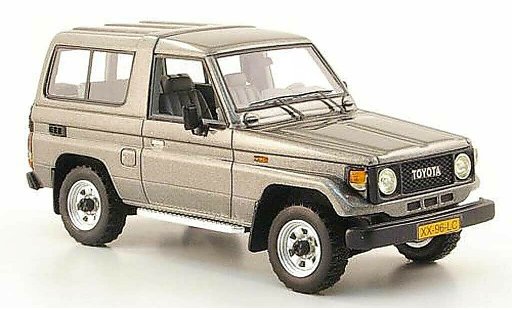 Toyota Land Cruiser 70 1/43 Neo LJ grau 1986 modellautos