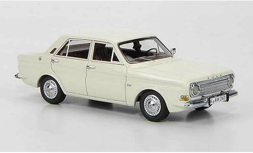 Ford Taunus 12M 1/43 Neo P6 Limousine weiss 4-portes modellautos