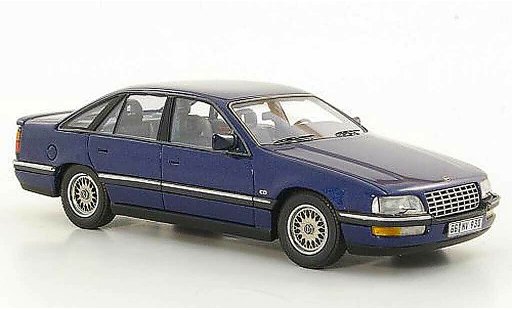 Opel Senator B 1/43 Neo 3.0i 24V blau 1990 modellautos
