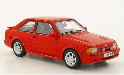Ford Escort MK4 1/43 Neo MkIV Turbo rot 1989 modellautos