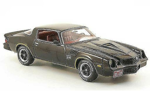 Chevrolet Camaro Z28 1/43 Neo Z 28 schwarz mit golden Streifen 1978 modellautos