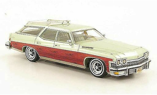 Buick Le Sabre Station Wagon 1/43 Neo gr&Atilde;&frac14;n/bois 1974 modellautos