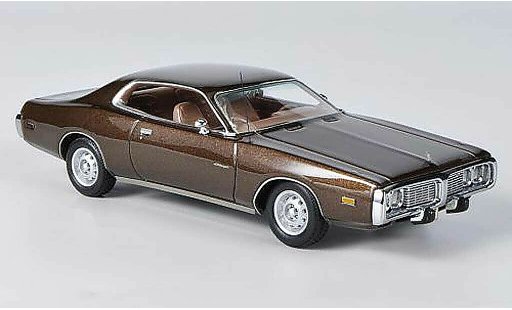 Dodge Charger 1973 1/43 Neo braun modellautos