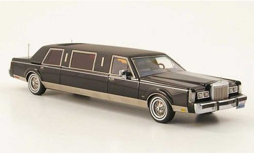 Lincoln Town Car 1985 1/43 Neo Formal Stretch Limousine schwarz/mattschwarz modellautos