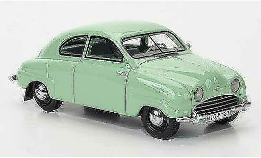 Saab 92B Base 1/43 Neo gr&Atilde;&frac14;n limited edition 1952 modellautos