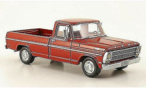 Ford F-100 Pickup 1/43 Neo F 100 rot 1968 modellautos
