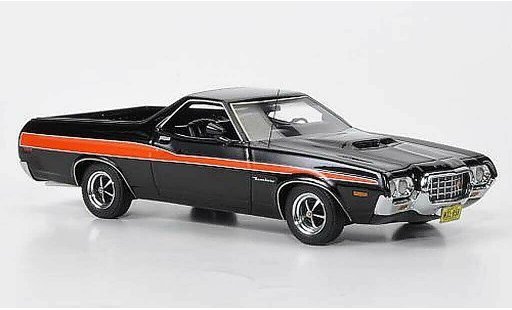 Ford Ranchero GT 1/43 American Excellence schwarz/orange limited edition 1972 modellautos