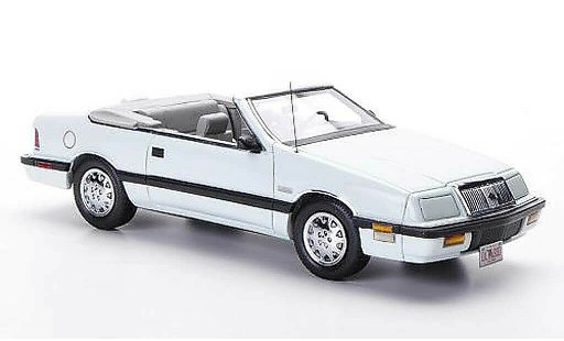 Chrysler Le Baron Convertible 1/43 American Excellence 1990 Cabrio weiss limitierte Auflage 500 st&Atilde;&frac14;ck modellautos
